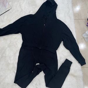 Skims waffle set BLACK